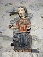 Abbaye Saint-Michel-de-Cuxa, Statue de la Vierge